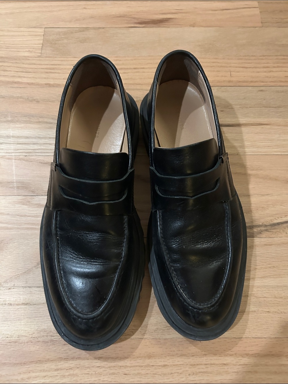 All Saints Leather  Loafers